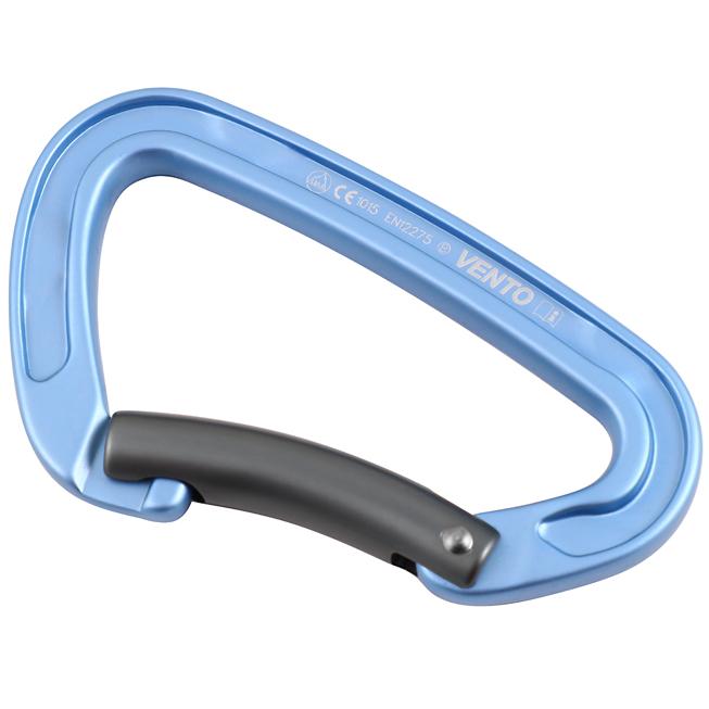 Карабин Скалолазный Oxygen с гнутой защелкой | Vento