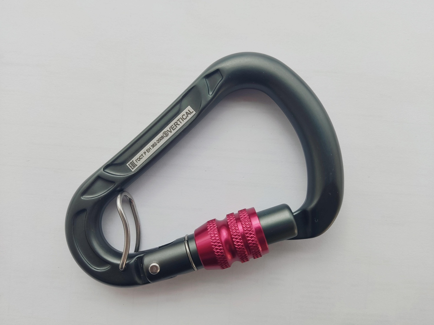 Карабин треугольный муфтованый с перемычкой | Вертикаль