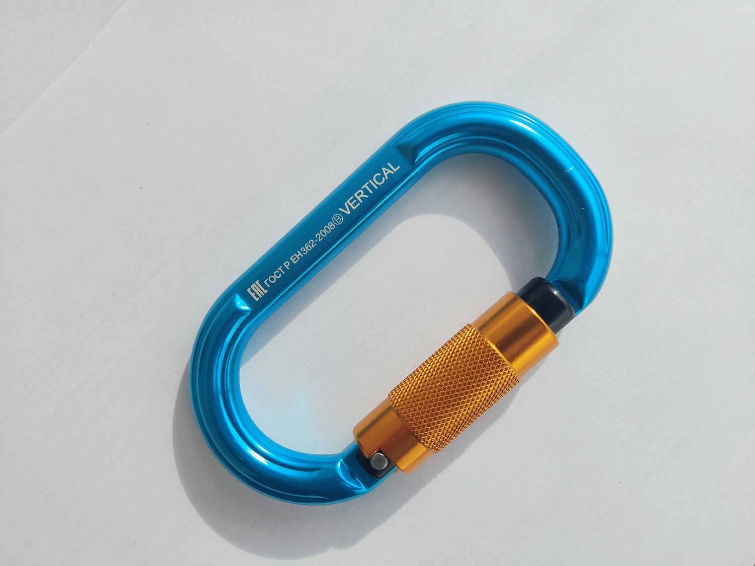 Карабин овал дюралевый автомат с байонетной муфтой (кейлок) | Вертикаль