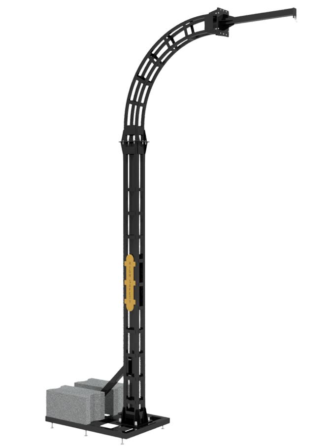 Противовесная мобильная страховочная система OLHA | High Safety