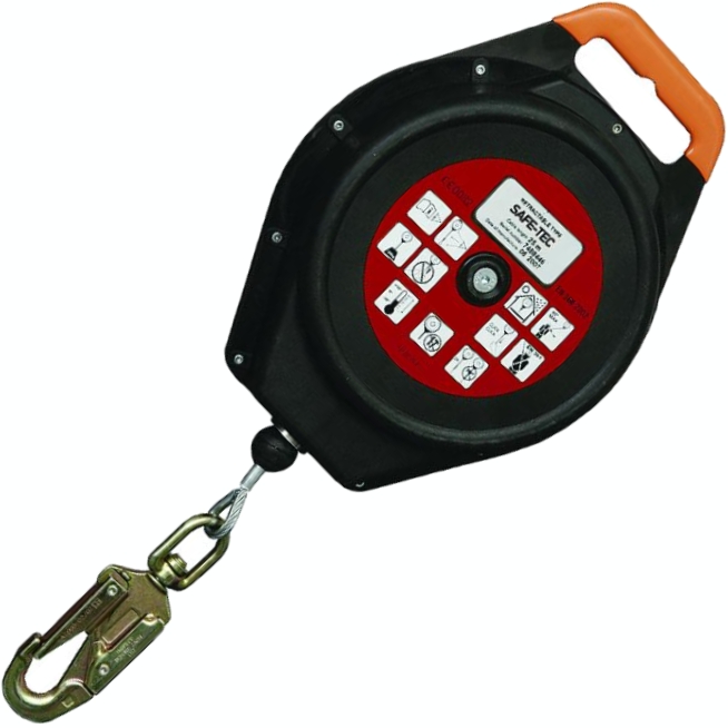 Устройство для страховки втягивающего типа Gripstop 25 | 25 м | Safe-Tec