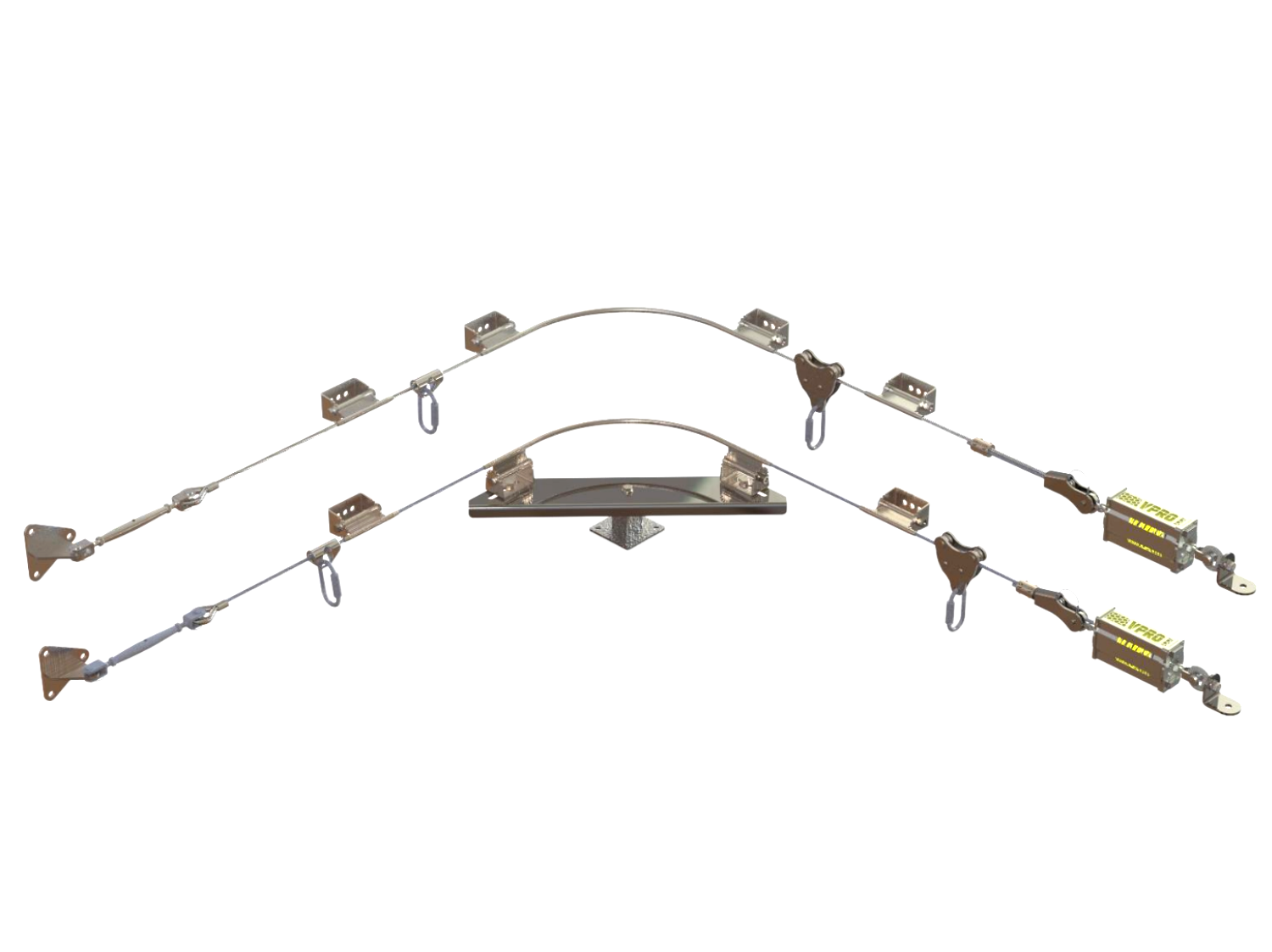 Горизонтальная анкерная линия Трослайн CL10 | Ventopro