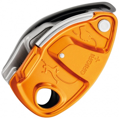 Страховочно-спусковое устройство GRIGRI + | Petzl (Оранжевый)