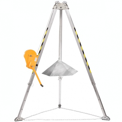 Переносной штатив-тренога Скала | C лебёдкой | С зонтом | Ventopro (10 м)