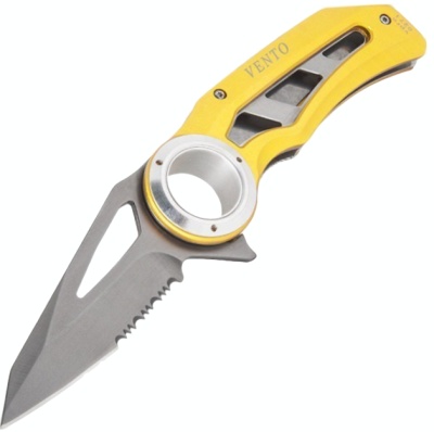 Нож Стропорез | Vento (Жёлтый)