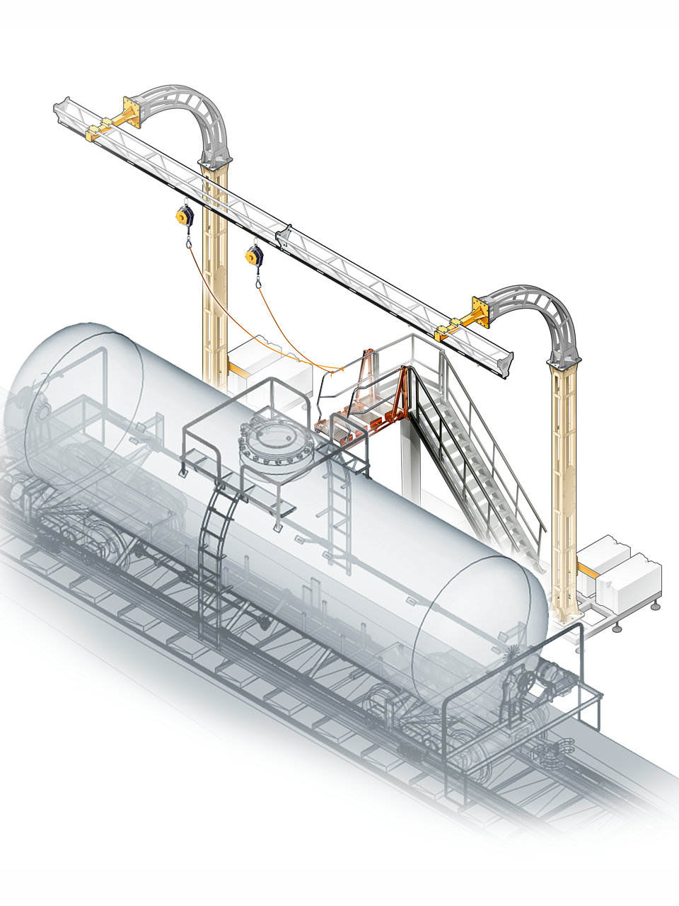 Противовесная мобильная страховочная система OLHA 2 | High Safety