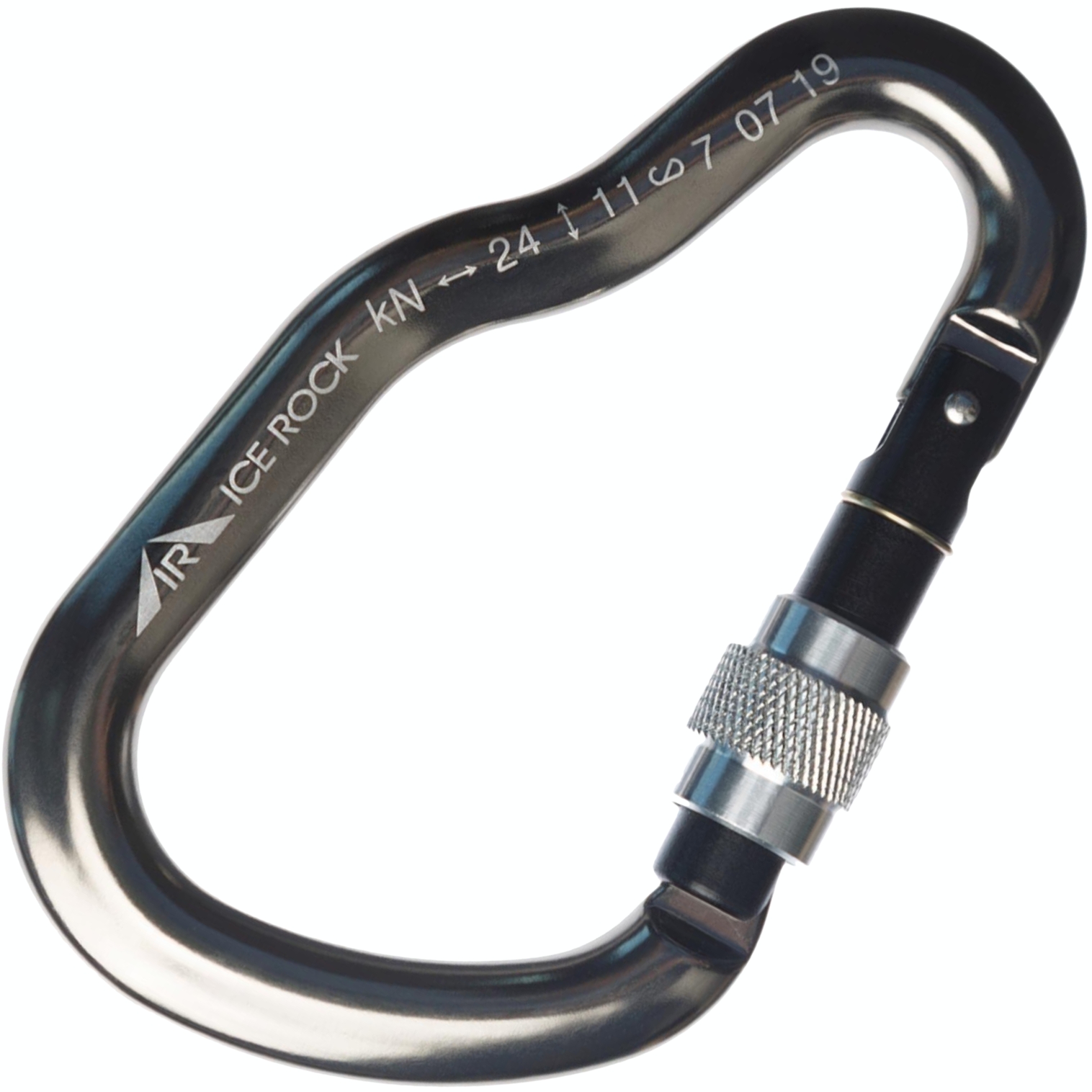 Карабин Гусь с резьбовой муфтой | Ice-Rock