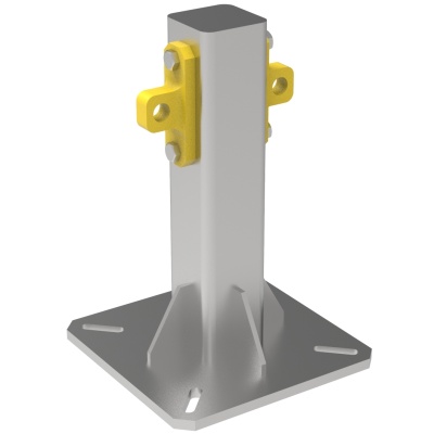 Анкерный столб Пост 1.01-1.03 | Цинк | 0.3-0.5 м | МАКсэйф (300)