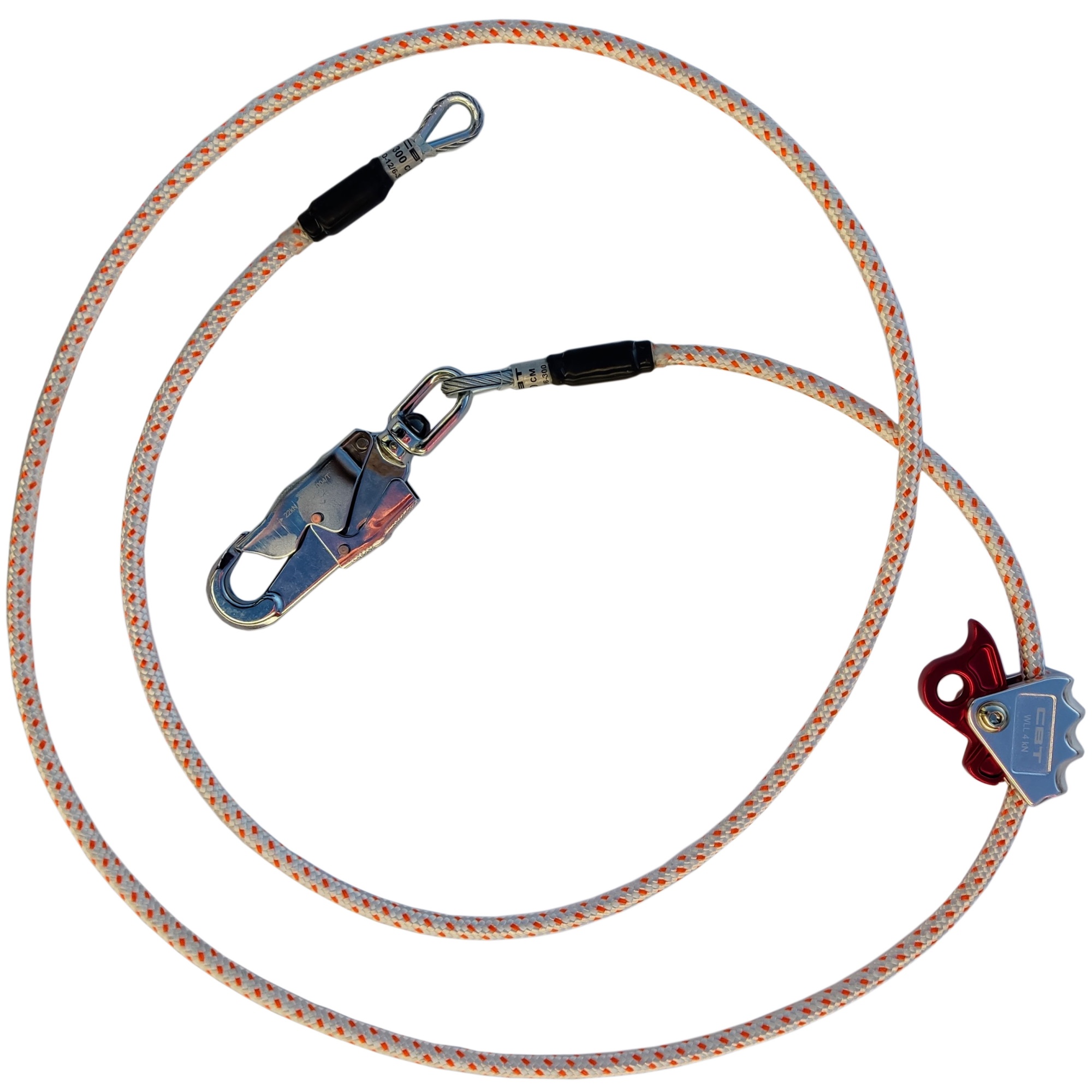 Позиционный строп (охватка) О-12/6 | Зажим | Карабин Ст | СВТ (200 см)