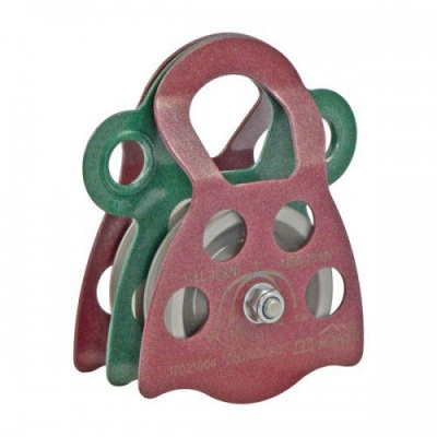 Блок двойной Люкс-2/3 | Сталь | 78/68 мм | Krok