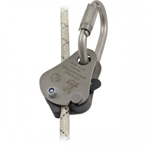 Страховочное устройство Капля Back-up сталь | Krok