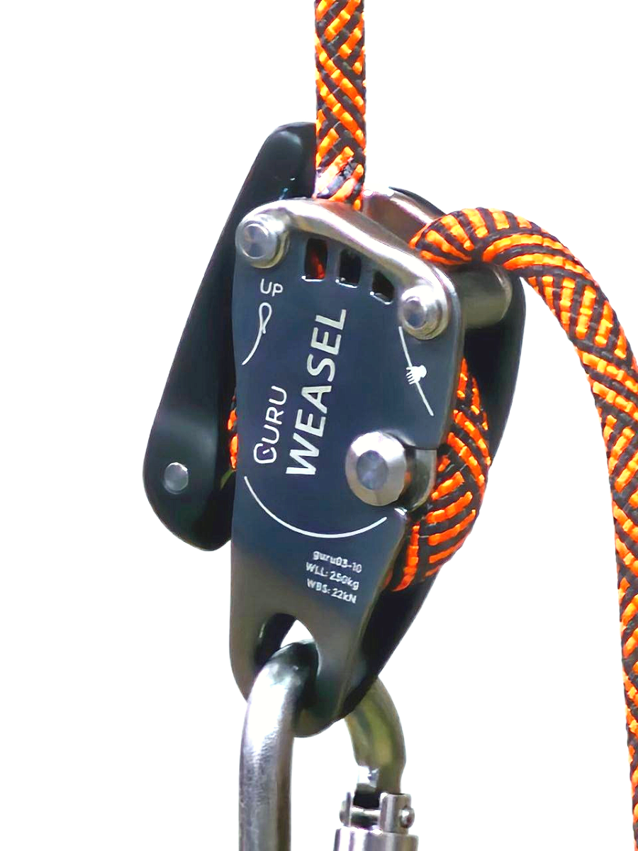 Спусковое, страхующей устройство WEASEL | GURU