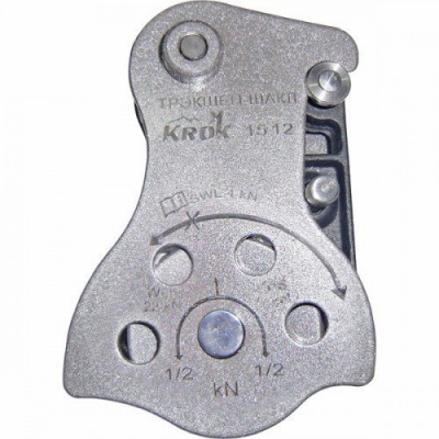 Блок с зажимом Трэкшен-шакл | Krok