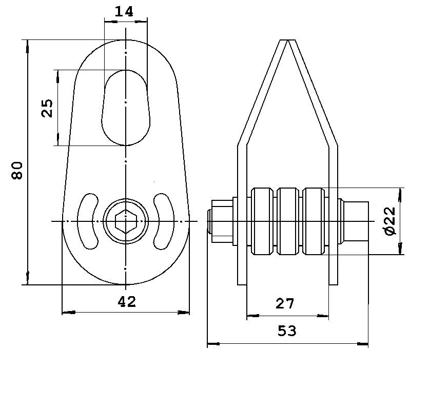 Блок для стропы | Orion-Alp