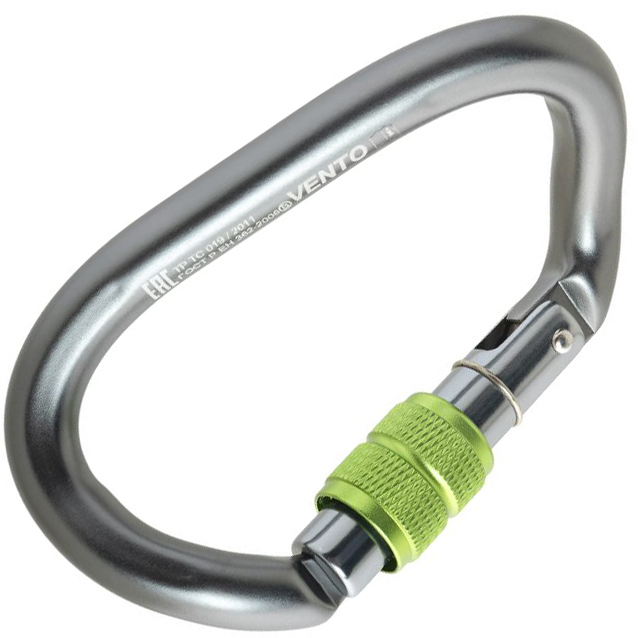 Карабин Овал твист с резьбовой муфтой | Vento