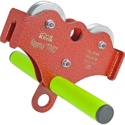 Тандем-каретка Трио | Несъёмный, с ручками | Krok