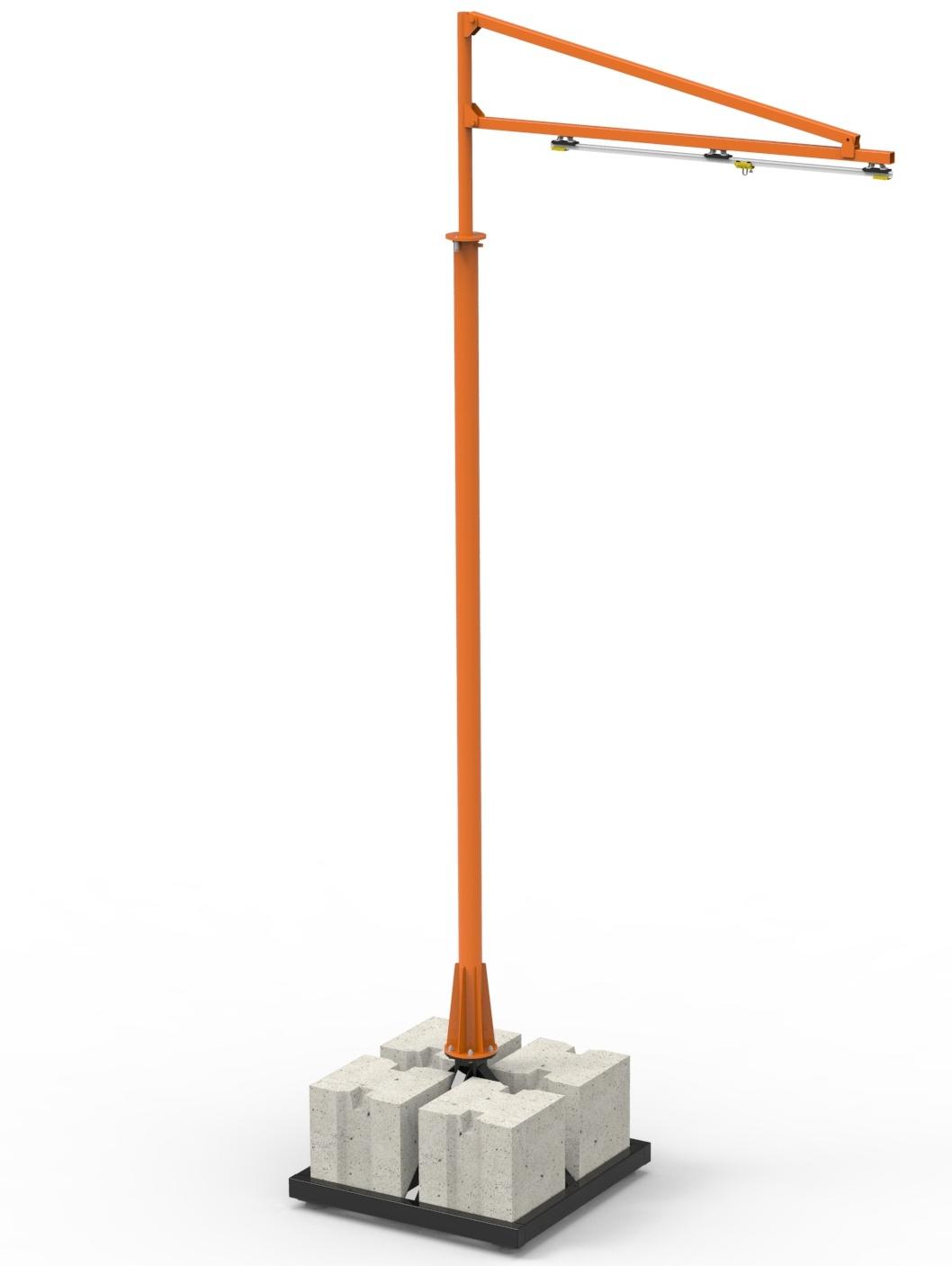 Противовесная мобильная система Антириск ВМО-ПУ-ФБС | СИЗПРОЕКТ