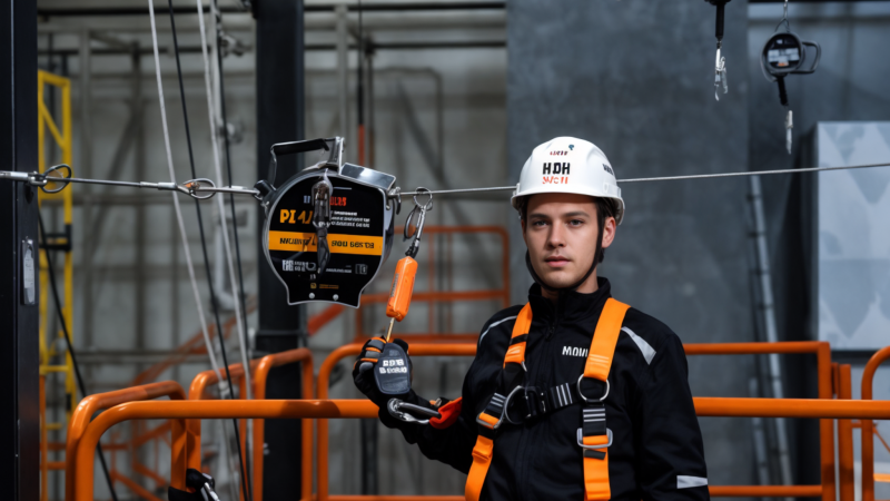 Переносные анкерные линии рулеточного типа