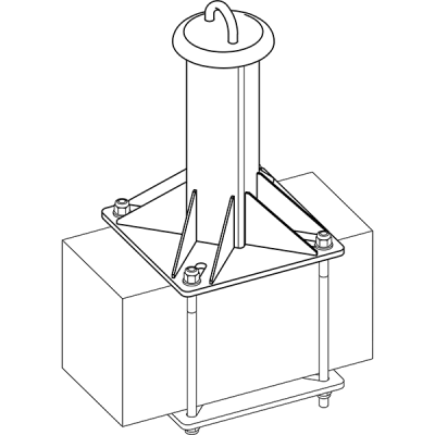 Анкерная точка крепления ПОСТ-1 | Krok