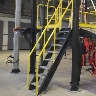 Маршевая лестница для учебно-тренировочного полигона | High Safety