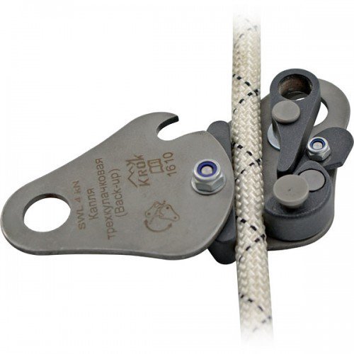 Страховочное устройство Капля Back-up сталь | Krok