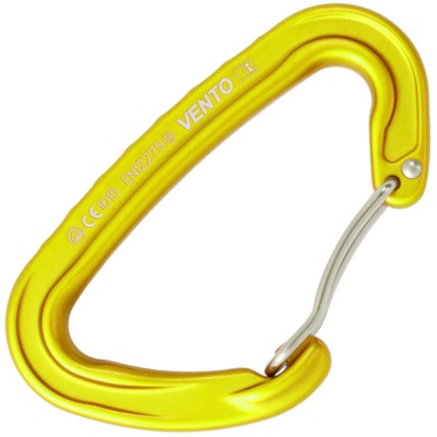 Скалолазный карабин Light | со скобой | Vento (Жёлтый)
