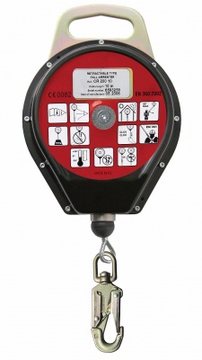 Устройство для страховки втягивающего типа Gripstop 10 | 10 м | Safe-Tec