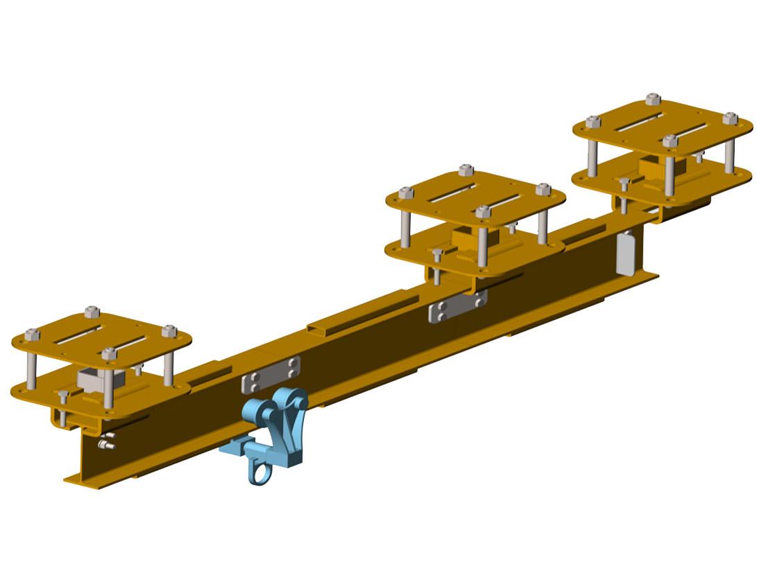 Горизонтальная анкерная система безопасности Двутавр | Ventopro