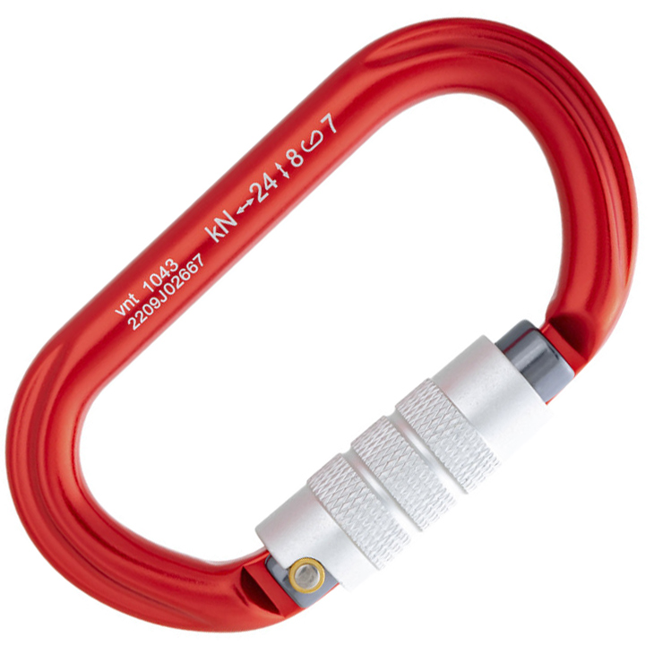 Карабин Овал автомат с байонетной муфтой keylock | Vento (Красный)