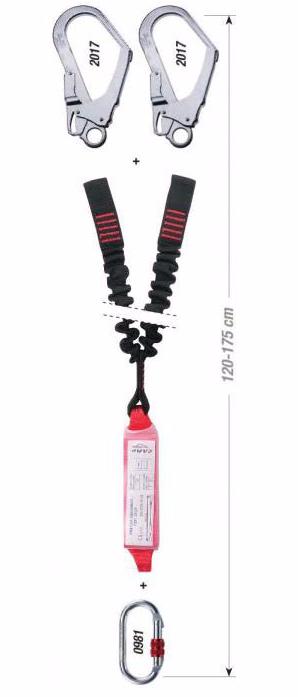 Строп с амортизатором Shock Absorber Rewind Double | 2017 | CAMP