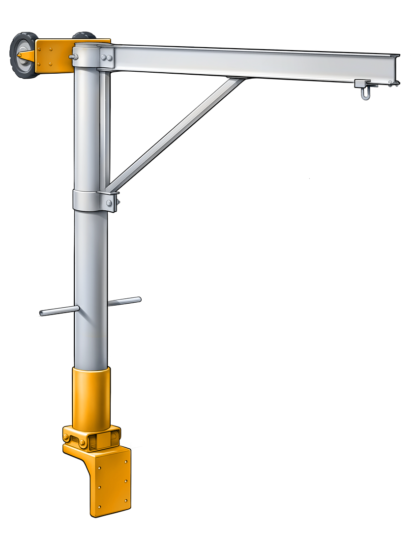 Противовесная мобильная страховочная система DAVIT | High Safety