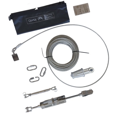 Переносная тросовая анкерная линия M-FLEX | Alpsafe (12 м)