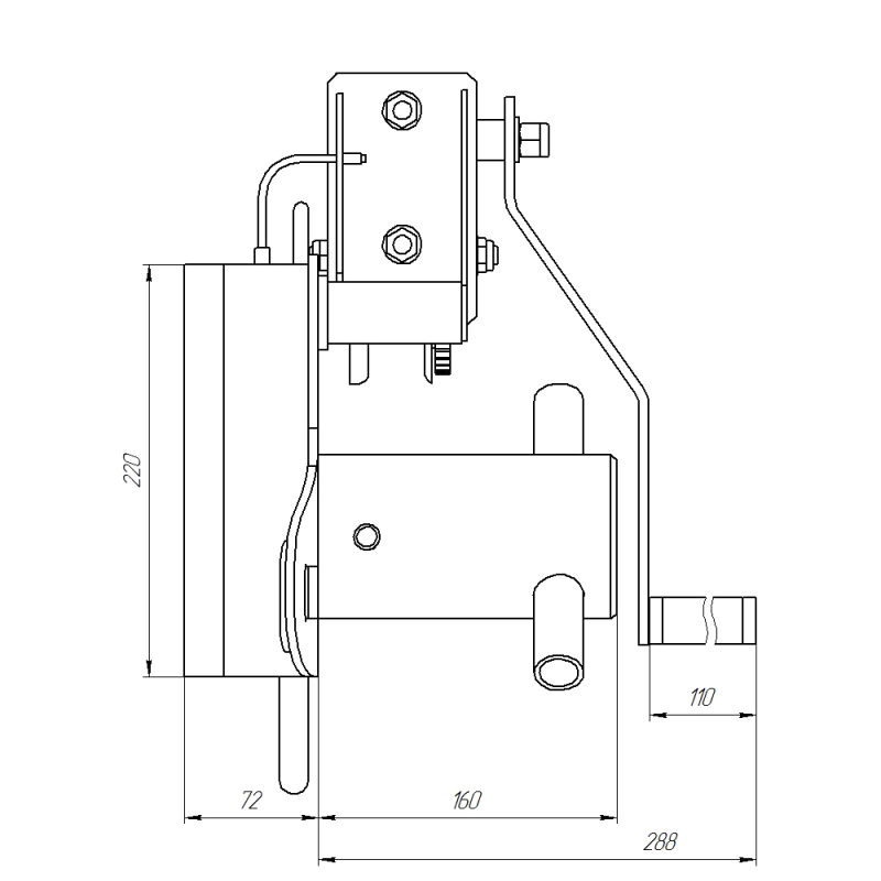 Фрикционное устройство ИЛья-87 | Крок