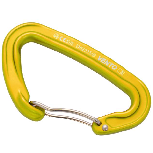 Скалолазный карабин Light | со скобой | Vento (Жёлтый)