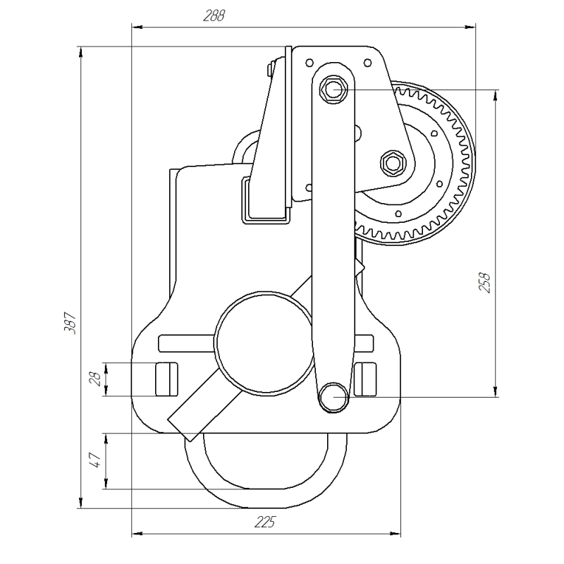 Фрикционное устройство ИЛья-87 | Крок