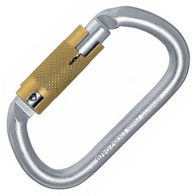 Карабин Oval Steel Connector Triplelock | Singing Rock