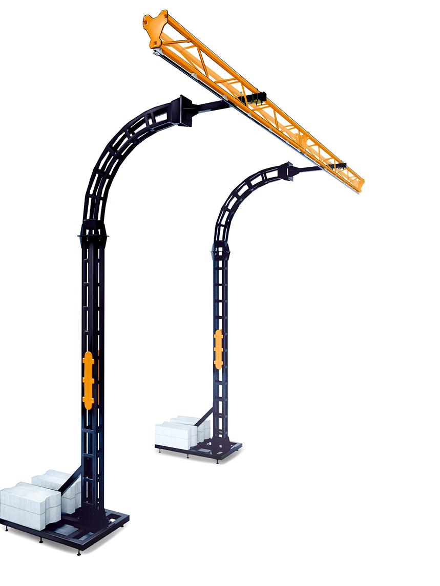 Противовесная мобильная страховочная система OLHA 2 | High Safety