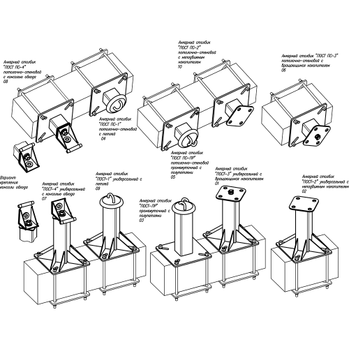 Анкерная точка крепления ПОСТ-2 | Krok