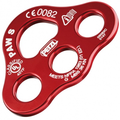 Риггинговая пластина Paw S | Petzl (Красный)