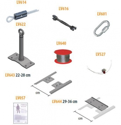 Стационарная анкерная линия GPSline | Delta Plus