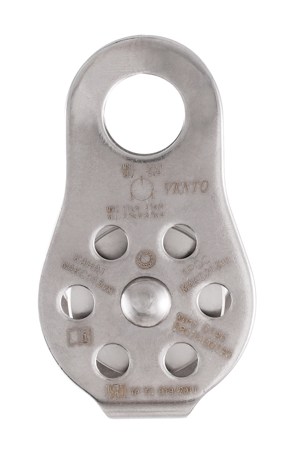 Блок Спасатель Про V2 | C подшипником | Нерж. | Vento