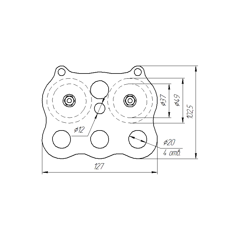 Блок Тандем Промальп-50 | С ручками | Krok