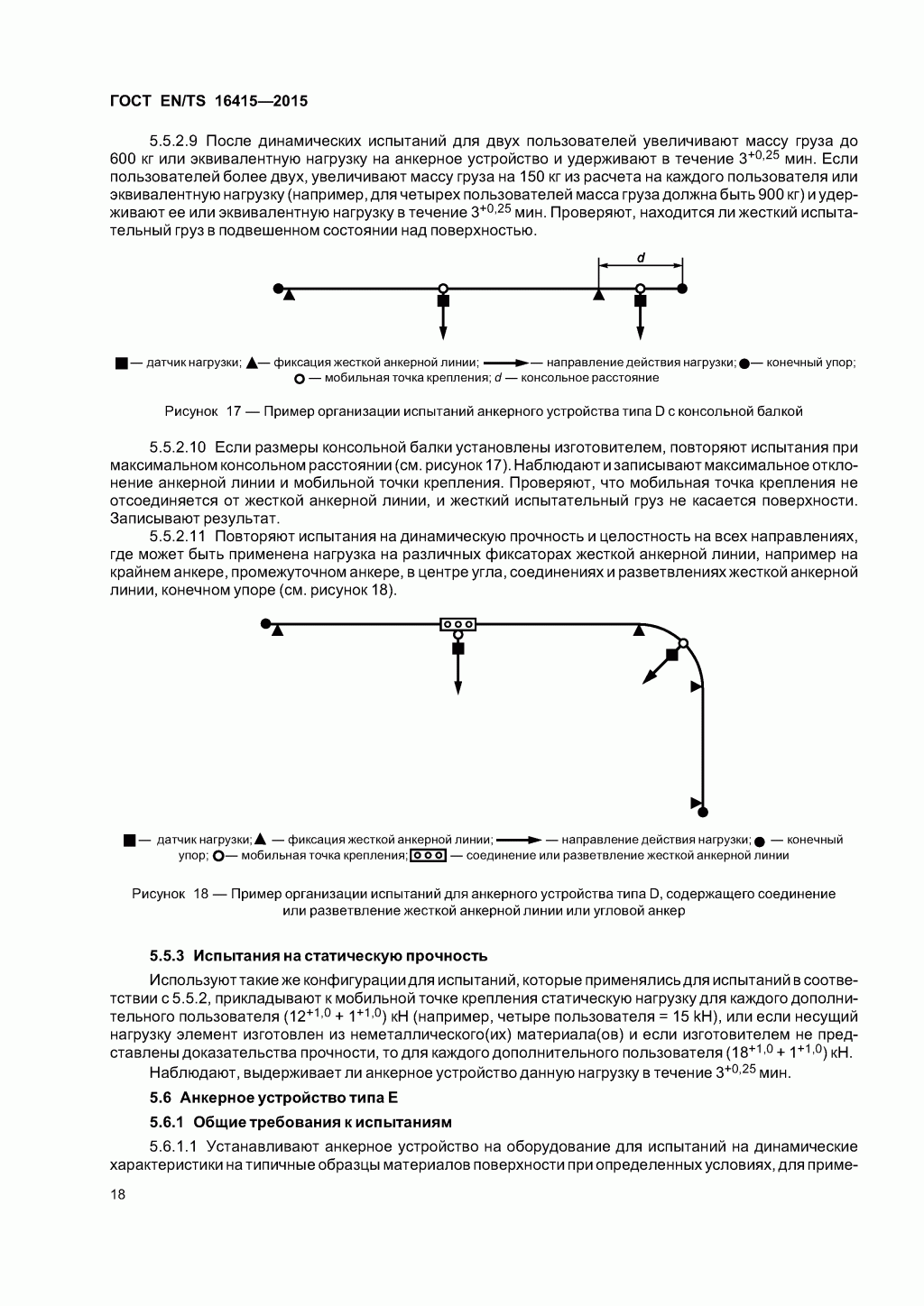 ГОСТ EN/TS 16415-2015. Анкерные устройства для использования более, чем одним человеком одновременно. ГОСТ EN/TS 16415-2015. Анкерные устройства для использования более, чем одним человеком одновременно.