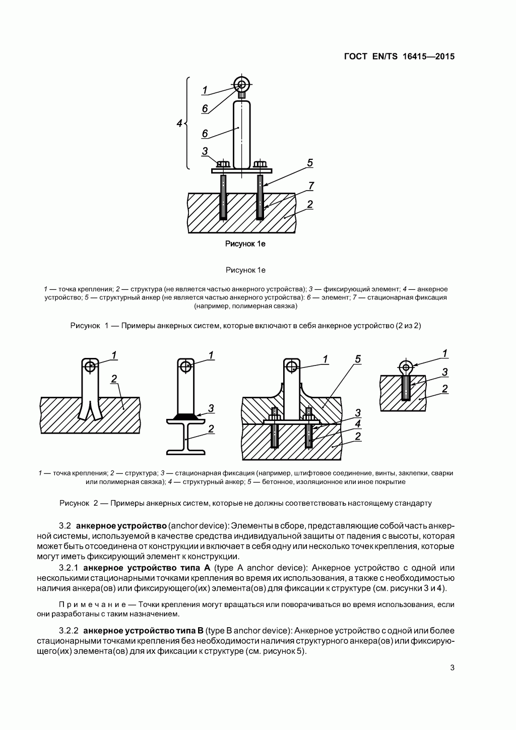 ГОСТ EN/TS 16415-2015. Анкерные устройства для использования более, чем одним человеком одновременно. ГОСТ EN/TS 16415-2015. Анкерные устройства для использования более, чем одним человеком одновременно.