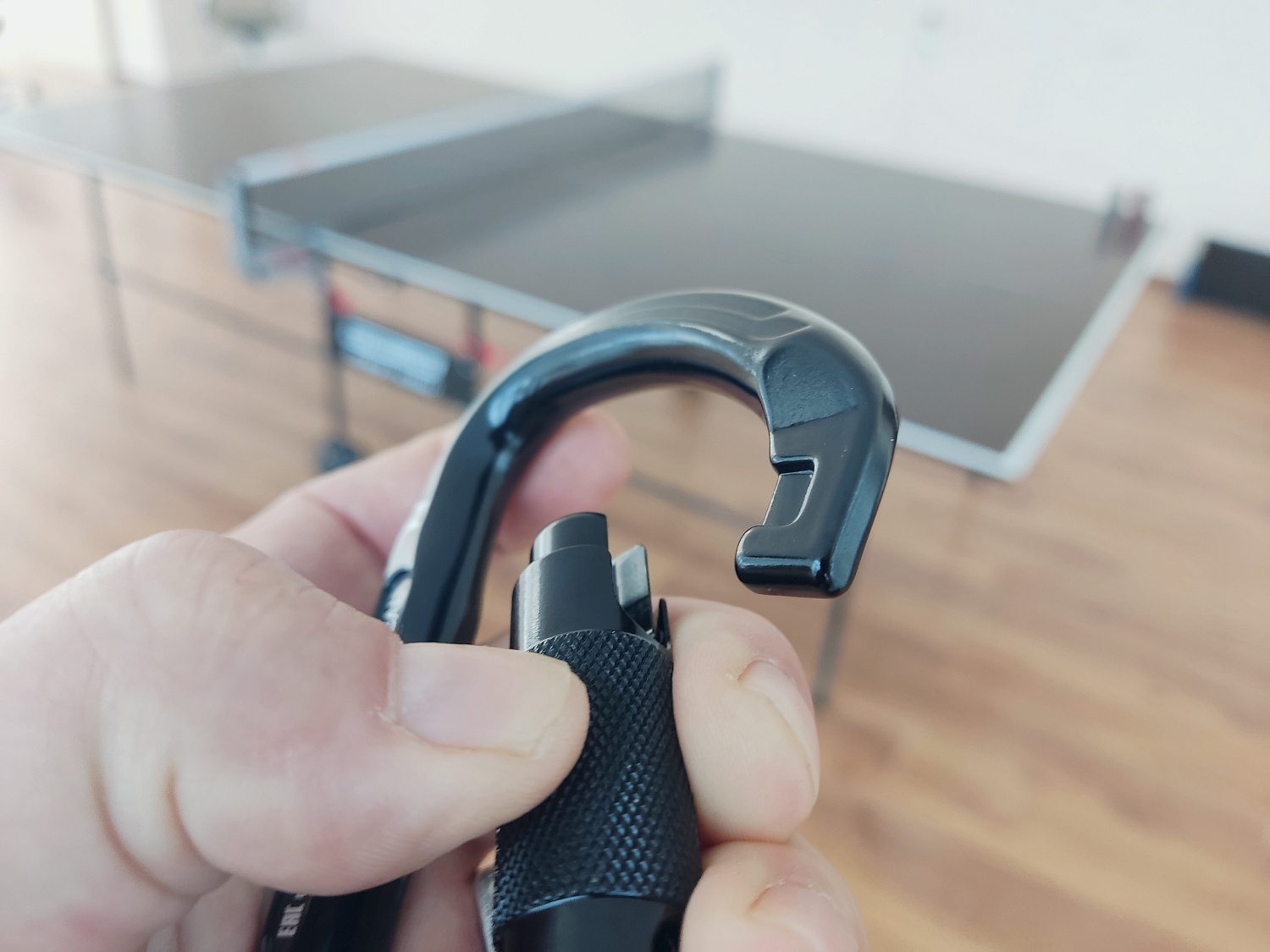 Карабин автомат черный с байонетной муфтой (кейлок) тройная блокировка | Вертикаль