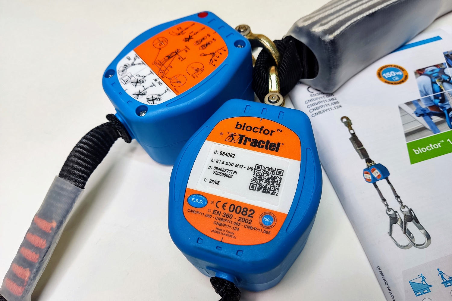 СИЗ втягивающего типа Blocfor™ 1.8B DUO EVO M51-M47 | 1.8 м | Tractel