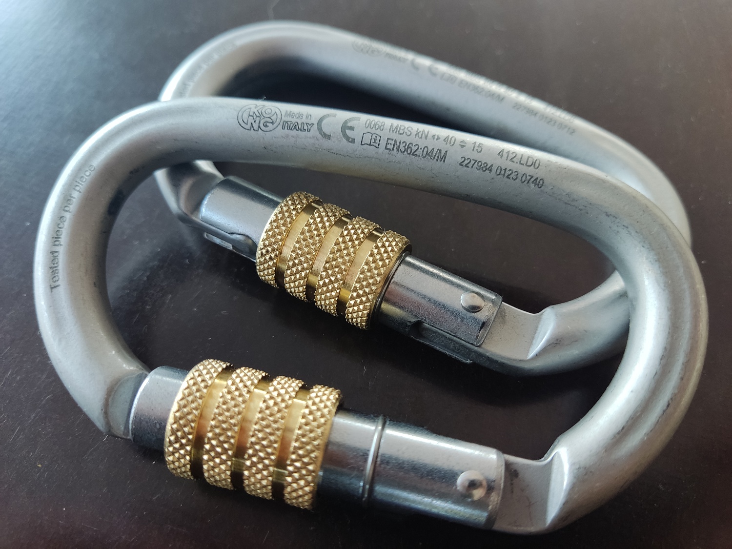 Карабин Ovalon Screw | Углеродистая сталь | Kong