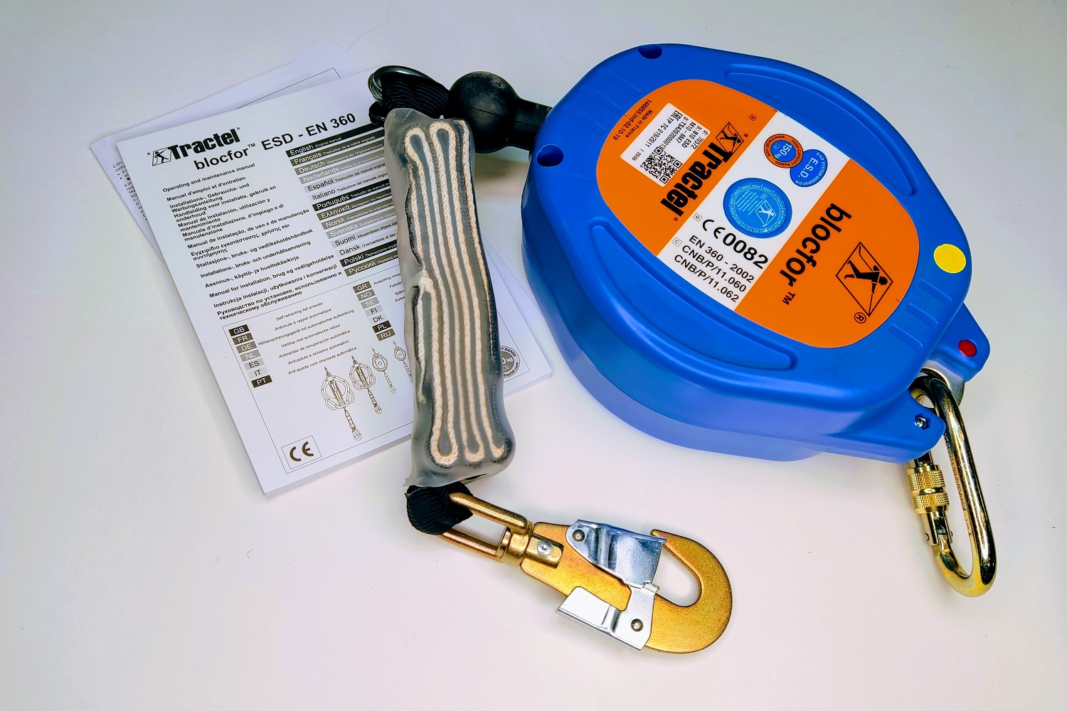 СИЗ втягивающего типа Blocfor™ 10 ESD M47-M10 | 10 м | Tractel