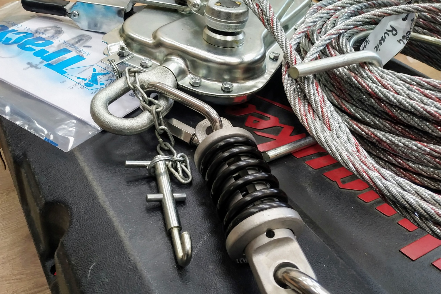 Лебёдка для анкерной линии Tirsafe Tirfor T3 | Tractel