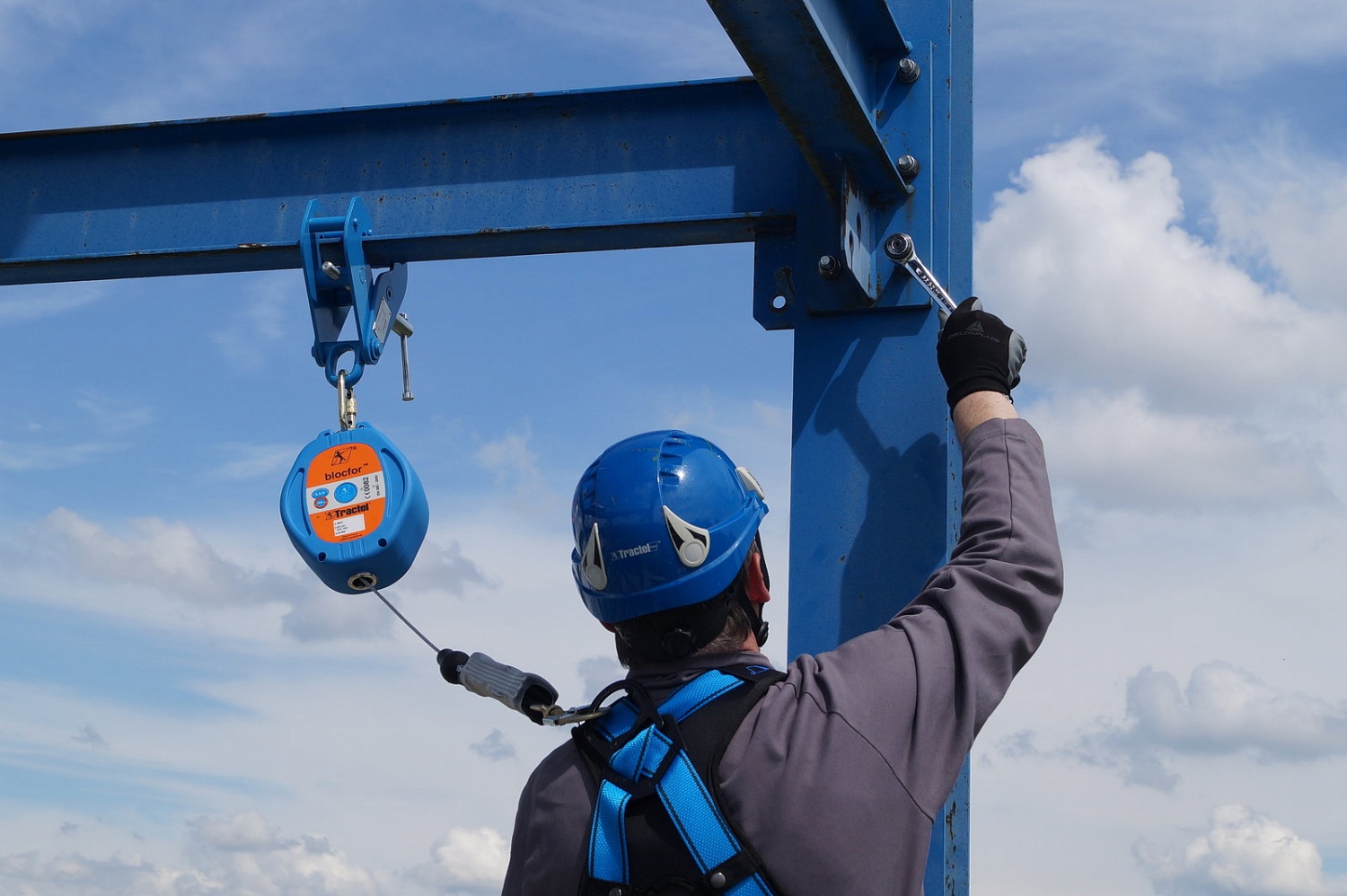 СИЗ втягивающего типа Blocfor™ 10 ESD M47-M10 | 10 м | Tractel